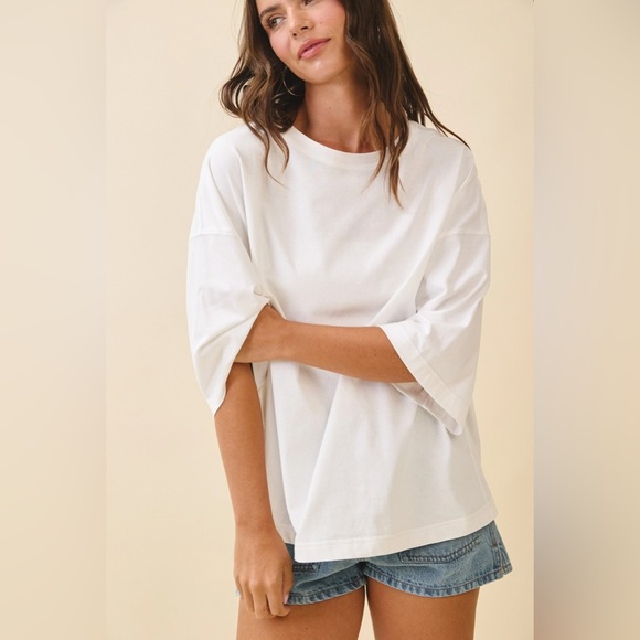 Favorite Oversized T Shirt - white - Picture 5 of 5